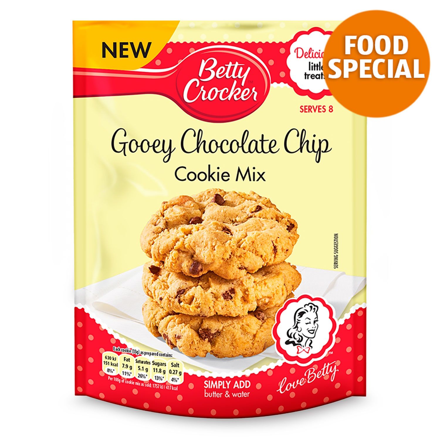 vegan betty crocker chocolate chip cookies